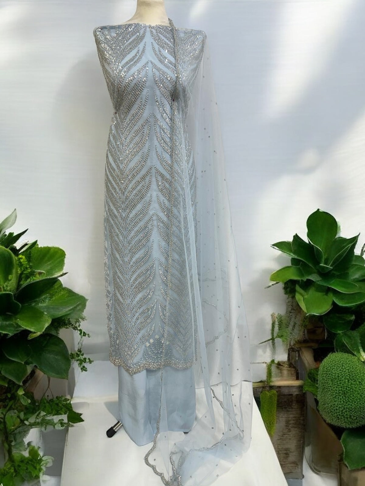 Silk - Ice Blue suit